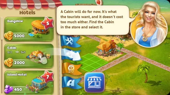 Paradise Island 2 android App screenshot 4